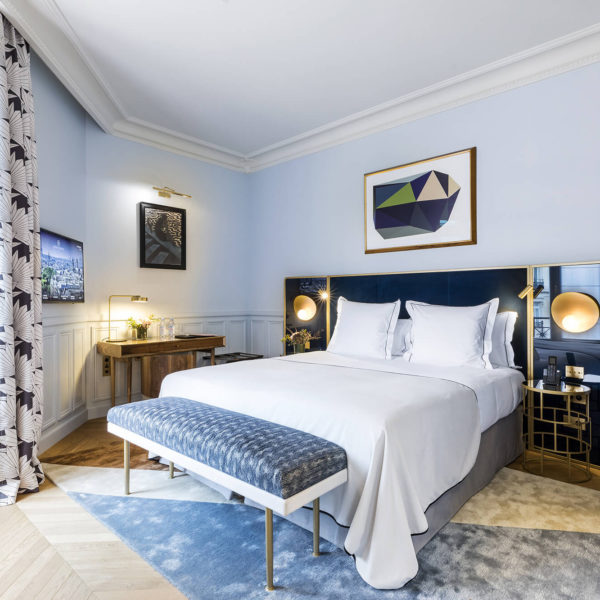 chambre luxe hotel le grand powers paris