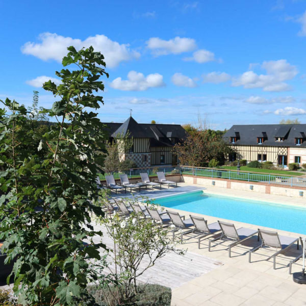 piscine Hotel Spa Le clos des fontaine normandie