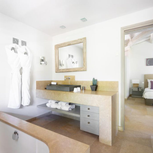 salle de bain le pre de la mer saint tropez PACA