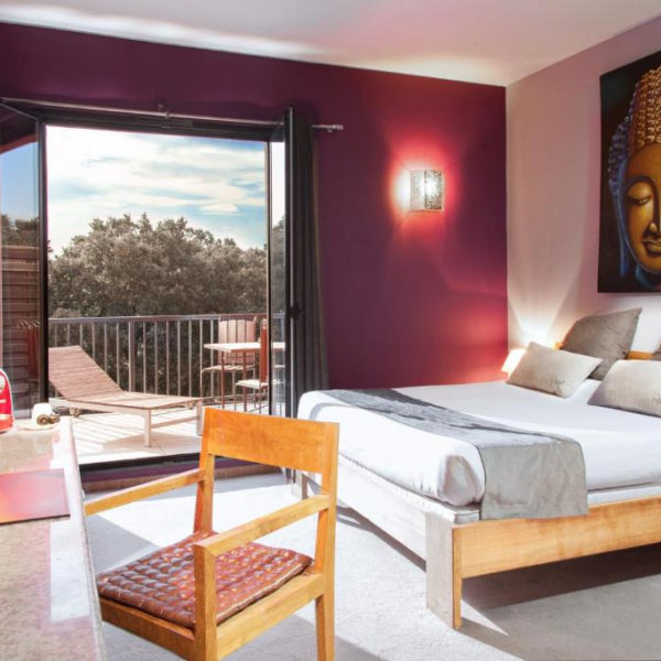 Hotel disini-montpellier-chambre avec balcon