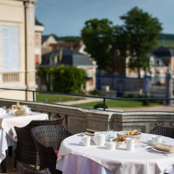 petit dejeuener hotel spa la cueillette