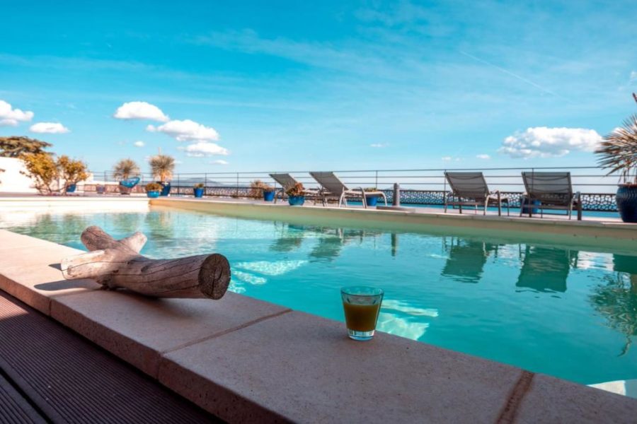 piscine SUITE LOVE SPA PISCINE VUE MER