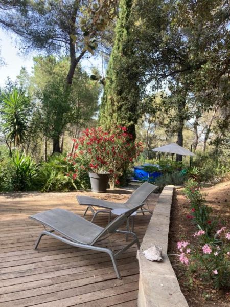 terrasse Villa de charme avec piscine et jacuzzi dans cadre exceptionnel