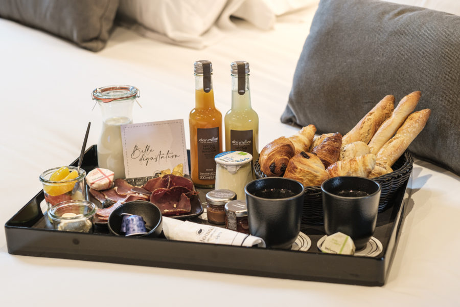 petit déjeuner dans un hotel spa en bourgogne