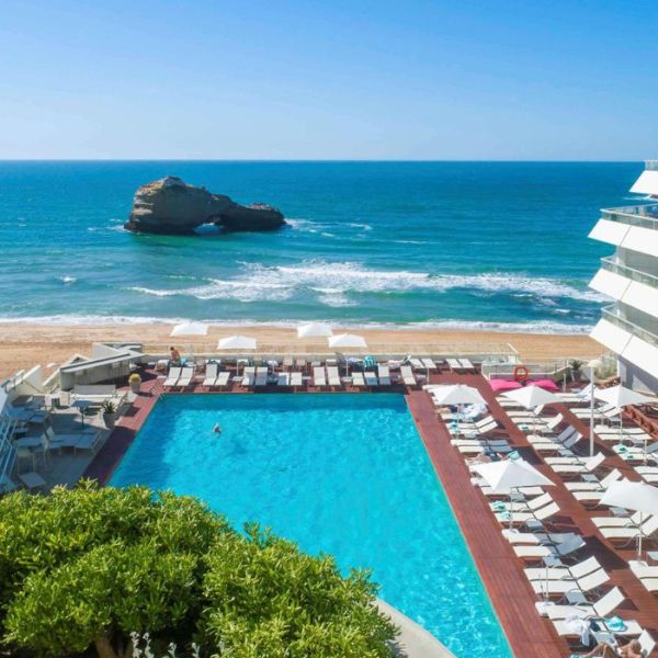 Piscine extérieure Sofitel Biarritz Le Miramar Thalassa (2)